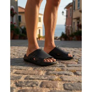 Imagem de Chinelo Masc. Drop Super Leve Tira Anatômica Boaonda 2348100, Preto, P