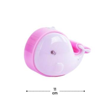 Imagem de Luminária de Tomada Bivolt Baleia Color - Tudo em Caixa - C3B, Bivolt