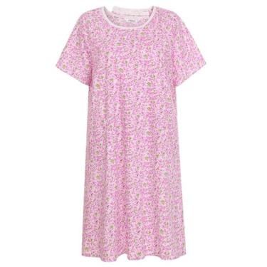 Imagem de Vestido hospitalar AVIIER 100% algodão para mulheres após a cirurgia r