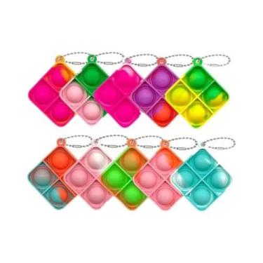 Imagem de Mini Chaveiro Sensorial Fidget Para Crianças, 20 Peças, Lembrancinhas 