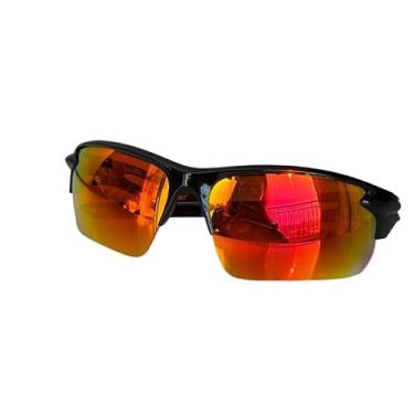 Imagem de Óculos de Sol Esporte Feminino e Masculino para Ciclismo Corrida Premium(Laranja)