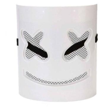 Imagem de Mascara Marshmallow Infantil e Adulto pra Roupa do Fortnite - Fantasia