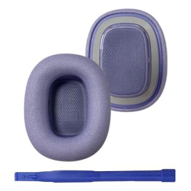 Imagem de Umvowuxa Almofadas auriculares de substituição para AirPods Max (2024), compatíveis com AirPods Max 2 fones de ouvido sobre-auriculares com malha confortável e esponja elástica de memória (Roxo)