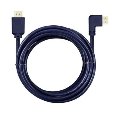 Imagem de Cabo Hdmi Aquário 4k903 4k Conector 90° 3m