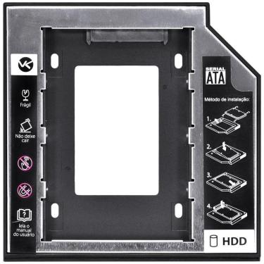 Imagem de Adaptador Caddy Hd-ssd Gaveta Dvd Notebook Sata 12.7mm