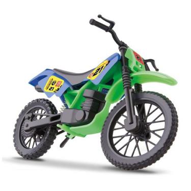 Imagem de Moto de brinquedo plástico trilha motocross motinha off road - SAMBA T