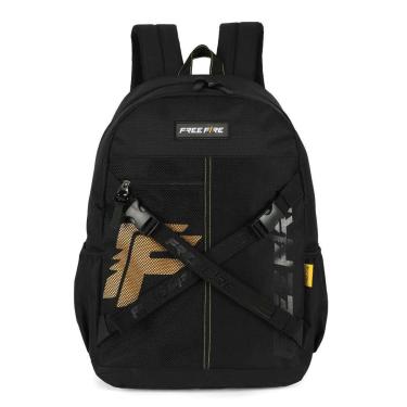 Imagem de Mochila Escolar Menino Bolsa De Costas Infantil Free Fire-Unissex