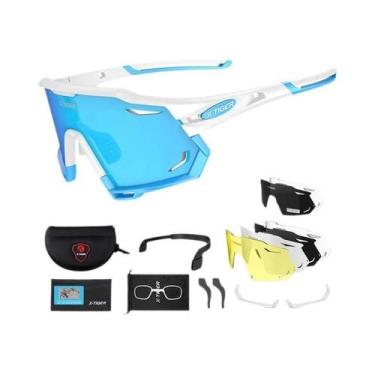 Imagem de Óculos De Sol Polarizados UV400 Para Ciclismo Masculino X-TIGER Sports