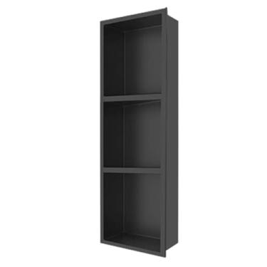 Imagem de Nicho de chuveiro, cubbies de aço inoxidável, nicho de parede de armazenamento para xampu, prateleiras de banheiro de aço inoxidável embutidas, banheiro, sala de estar, quarto, prateleira de recesso