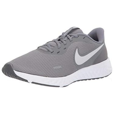 Imagem de Nike Tênis de corrida masculino Revolution 5 Wide, Cinza frio/platina pura-cinza escuro, 9.5 X-Wide