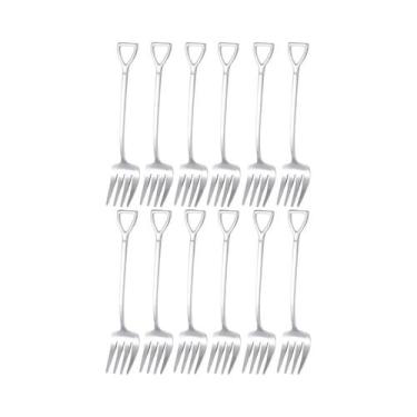Imagem de Conjunto De Garfos De Sobremesa Em Aço Inoxidável 4/8/12 Peças, Garfo 