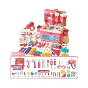 Imagem de Caixa De Ferramentas Elétrica Para Crianças, Quebra-Cabeça De Montagem