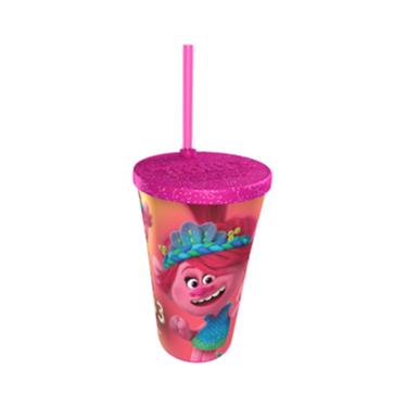 Imagem de Copo Trolls 3 Rosa - Cinemark
