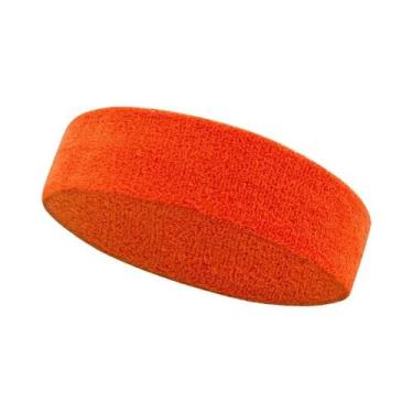 Imagem de Faixa De Suor Unissex Em Tecido Atoalhado Para Tênis, Corrida, Basquet