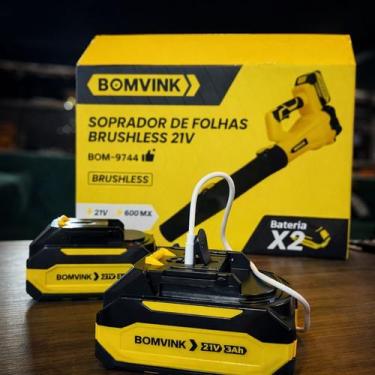 Imagem de Soprador Profissional 21v 2 Bateria 3000mah Usb C 600w Forte - RR CASA