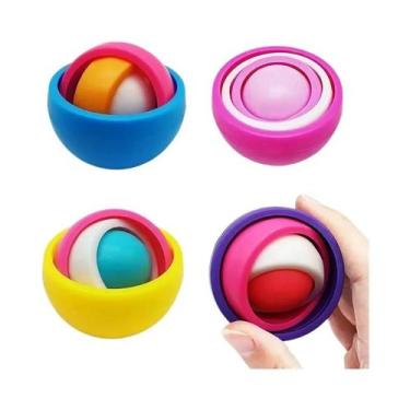 Imagem de Fidget Spinner 3D Flip Gyroscope Para Crianças, Adolescentes, Meninos,