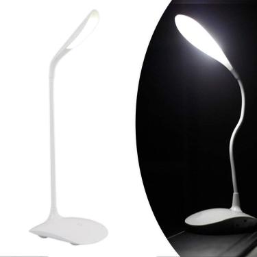 Imagem de Luminária Mini Luz Led Pc Notebook Usb Flexível Portátil Branco