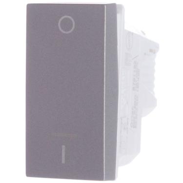 Imagem de Módulo Interruptor Bipolar Simples 10 Amperes 250 Volts 1m Alumínio Orion S70110274 Schneider Mo