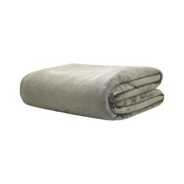 Imagem de Cobertor Casal Neo Velour 180x220 Liso 300g/m² Fendi - Camesa