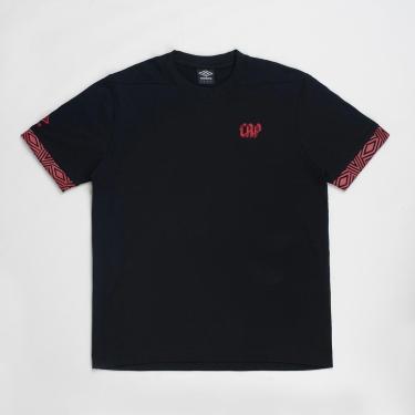 Imagem de Camiseta Masculina Umbro Cap Concentração 2026-Masculino