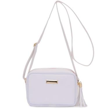 Imagem de Bolsa Quadrada Com Alça de Regulagem - Trend Bags, Branco
