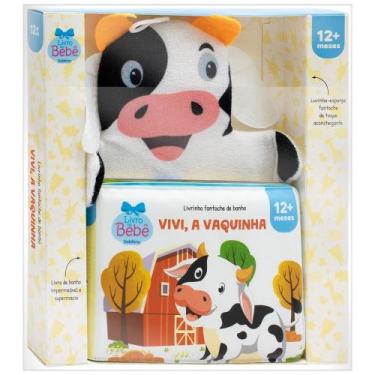 Imagem de Livro - Livrinho fantoche de banho: Vivi, a Vaquinha