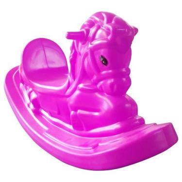 Imagem de Gangorra Cavalinho Maxima Durabilidade Parquinho - TonesPlay, Rosa