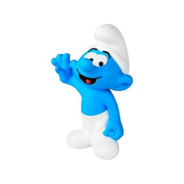 Imagem de Boneco de vinil os smurfs smurf 15cm cardoso - Cardoso Toys, Os Smurfs