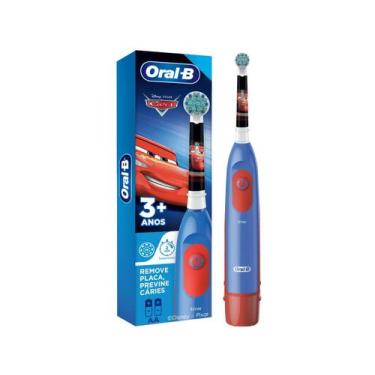 Imagem de Escova Dental Elétrica Oral B Baterry Kids Carros à Pilha