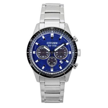 Imagem de Relógio Citizen Eco-Drive Chronograph Blue Dial 100m CA4624-56L