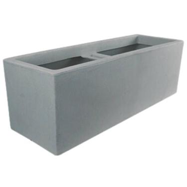 Imagem de Vaso Floreira Cubo (60x20) Antique Cimento VASART