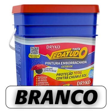 Imagem de Tinta Emborrachada Vedatudo Parede Blindada 20kg Repele Água Borracha 