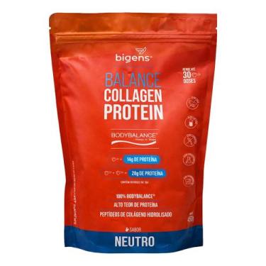 Imagem de Bigens balance collagen protein 450g neutro