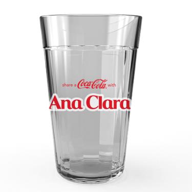 Imagem de Copo Vidro 345ml Americano Coca-Cola Nadir Colecionável