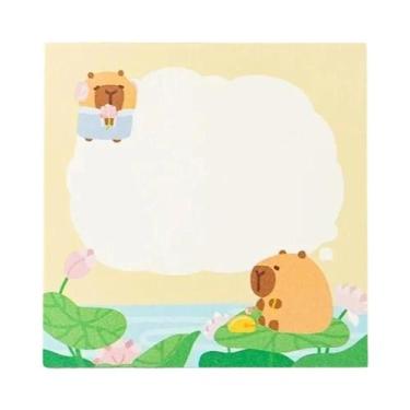 Imagem de Blocos De Notas Adesivas De Panda E Porquinho-da-Índia Para Crianças, 