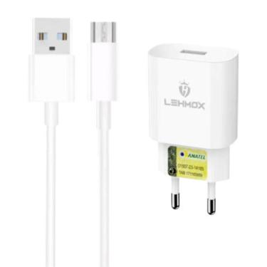 Imagem de Kit Carregador compatível com Asus Max Shot _ Cabo Micro USB V8 e Font