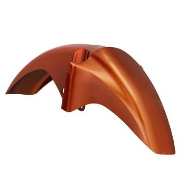 Imagem de Paralama dianteiro pro tork titan 150 2004/08, LARANJA CANELA 2007, Ún