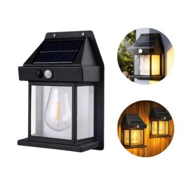 Imagem de Kit 02 Lâmpada De Led Recarregável Energia Solar Com Sensor - B2