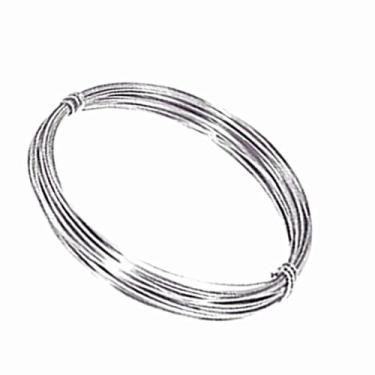 Imagem de Arame, Fio de Aço Inox Polido Brilhante Mole 2,50 mm , 5 Metros, AISI 