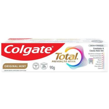 Imagem de Creme Dental Total Prevenção Ativa Original Mint Colgate 90g