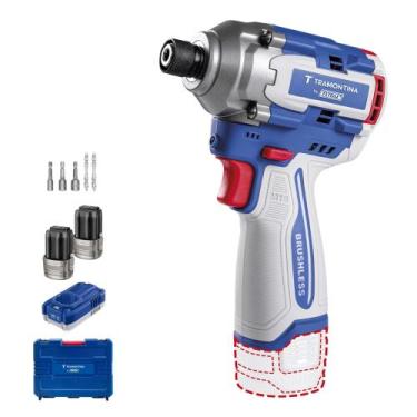 Imagem de Parafusadeira De Impacto Tramontina By Total 1/4" (6,35 Mm) 16v 170 N.