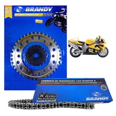Imagem de Kit Relação Completo 530x104L Suzuki TL 1000R 1998 até 2002 _ Brandy