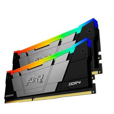 Imagem de Memória RAM Kingston Fury Renegade, RGB, 16GB, DDR4, (2x8GB), 3600MHz, CL16, - KF436C16...