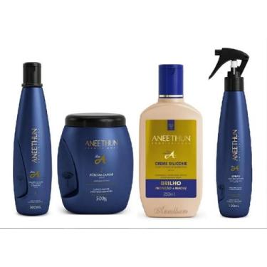 Imagem de Kit Linha A Aneethun Hidratação Imediata 4 Produtos