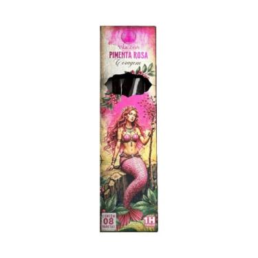 Imagem de Incenso Natural Vila Zen Pimenta Rosa Coragem