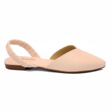 Imagem de Sapatilha Beira Rio 4134.446 Casual Bico Fino Elastico Mule Feminina, 