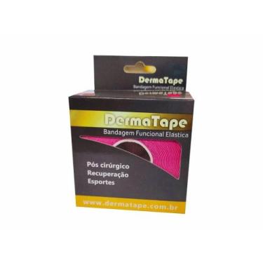 Imagem de Bandagem Derma Tape 5m X 5cm, Rosa - Dermatape