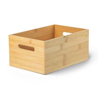 Imagem de Caixa Organizadora Bambu 24 x 32 x 15 cm Martiplast Ou, UNICA