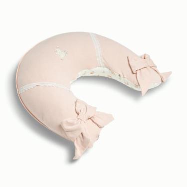 Imagem de Almofada de Amamentação Hug Chá da Tarde Rosa Pêssego