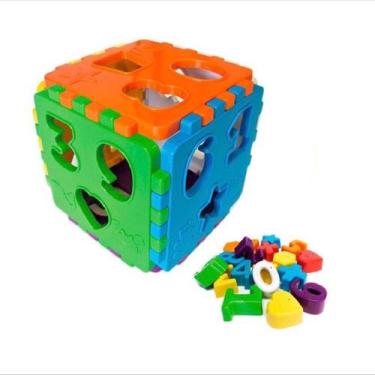 Imagem de Brinquedo Educativo Cubo Educa Mais - Kendy Brinquedos